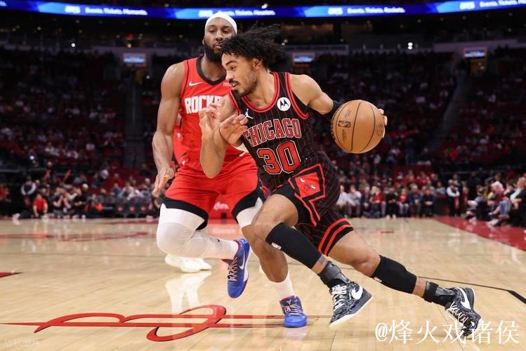 杜兰特28+10特雷·琼斯34+7 火箭力克公牛终结3连败