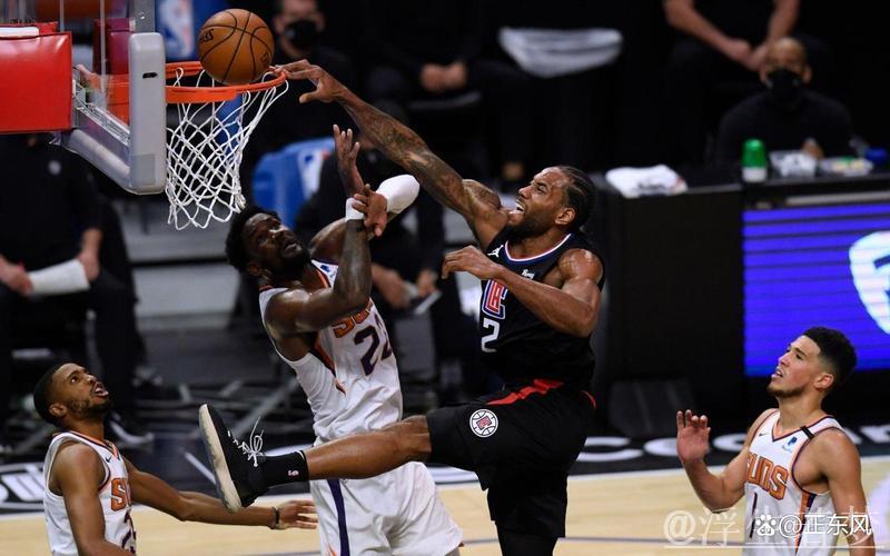 伦纳德突袭禁区腾空暴扣